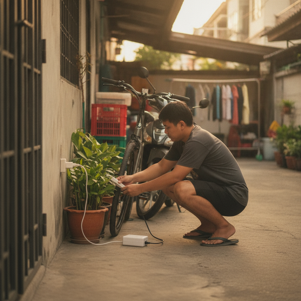 เทียบชัดๆ ชาร์จ e-Bike 1 ครั้งกี่บาท เซฟกว่าน้ำมันแค่ไหน - ebike-charging-cost-versus-gasoline