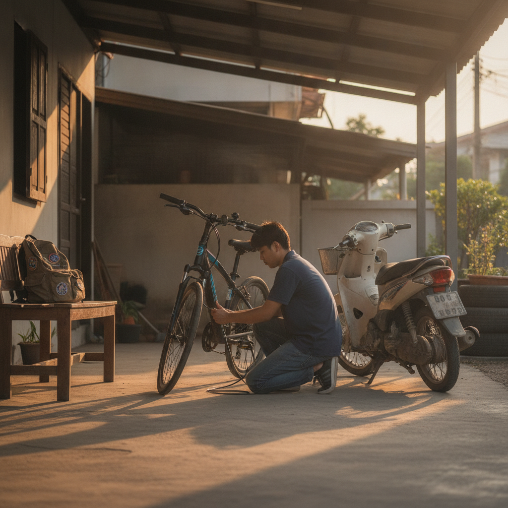 ชาร์จจักรยานไฟฟ้า 1 ครั้งกี่บาท? เทียบชัดๆ ประหยัดกว่าน้ำมัน - ebike-charging-cost-versus-petrol