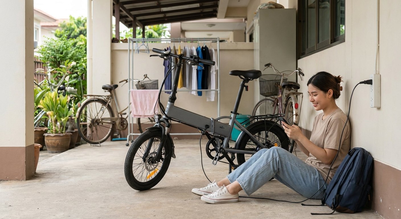 ชาร์จ e-Bike 1 ครั้งเสียกี่บาท? เช็กค่าไฟเทียบกับน้ำมัน