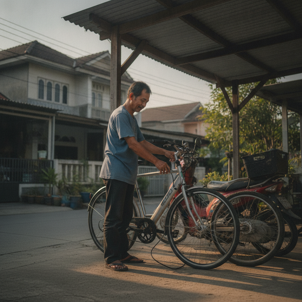 ขี่จักรยานไฟฟ้า ประหยัดจริงไหม? คิดค่าไฟ VS ค่าน้ำมัน - ebike-charging-cost-vs-gasoline