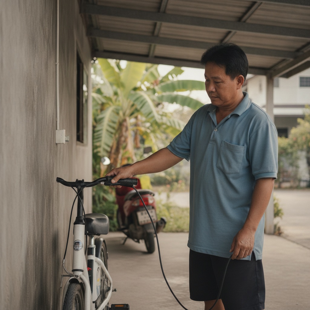 ชาร์จ E-Bike 1 ครั้งกี่บาท? เทียบชัดๆ ประหยัดกว่าค่าน้ำมัน - ebike-charging-cost-vs-gasoline