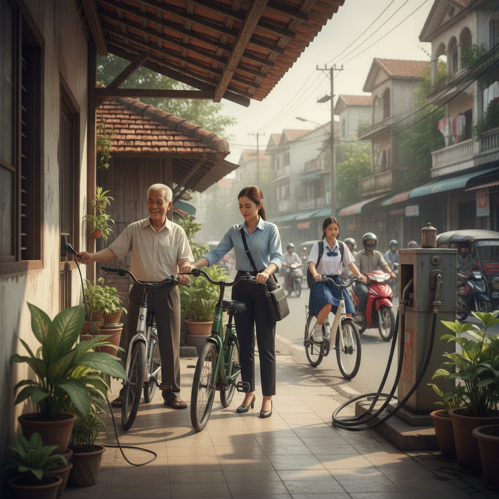 เทียบชัดๆ ชาร์จ e-bike วิ่ง 100 กม. เสียค่าไฟกี่บาท ประหยัดจริงไหม - ebike-charging-cost-vs-gasoline
