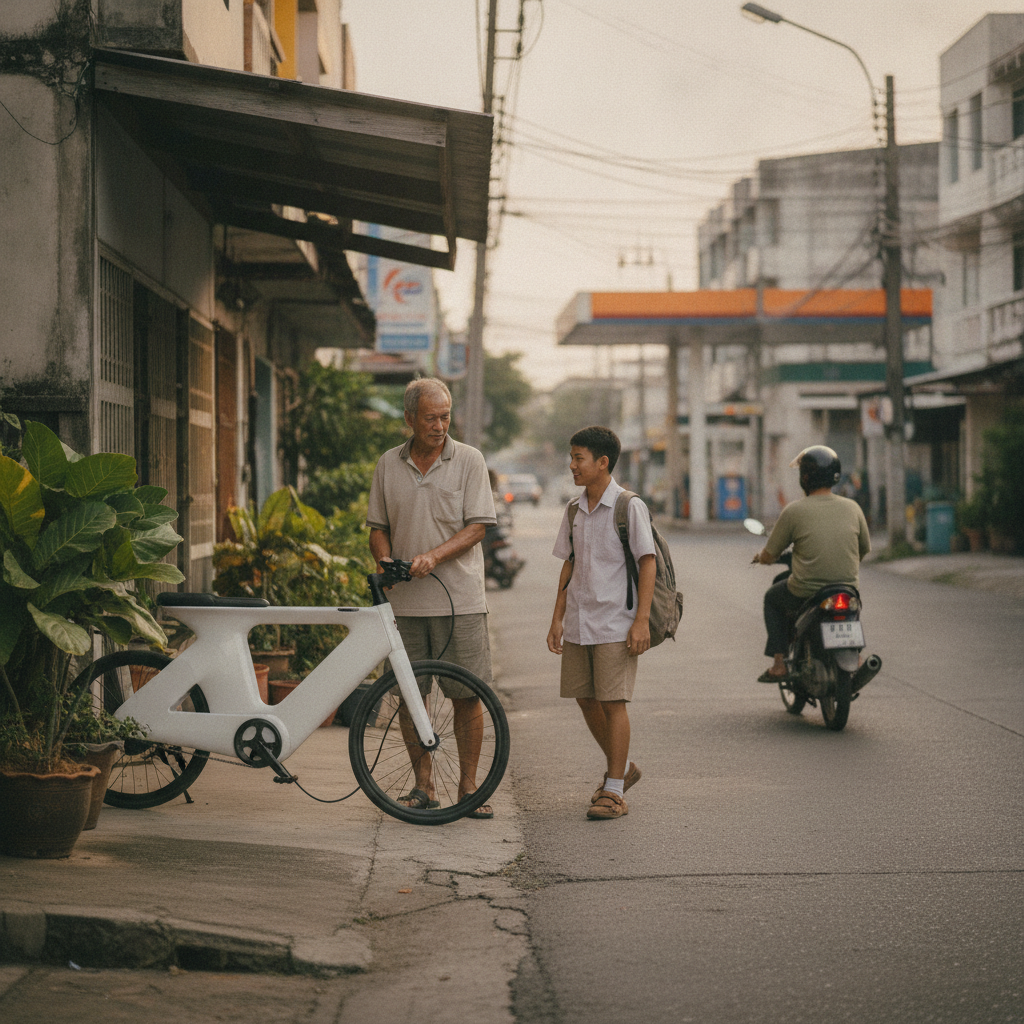 เทียบค่าไฟ e-Bike กับค่าน้ำมัน วิ่ง 100 กม. จ่ายกี่บาท - ebike-charging-cost-vs-gasoline
