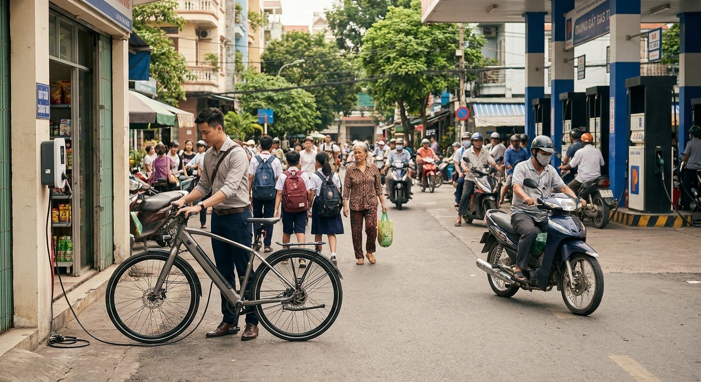 คำนวณค่าไฟ e-bike วิ่ง 100 กม. เทียบค่าน้ำมัน ประหยัดแค่ไหน