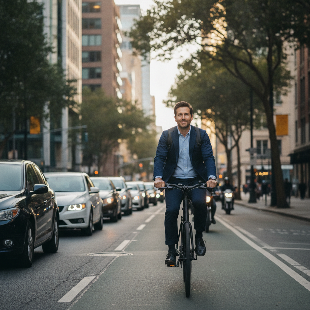 คำนวณค่าไฟเทียบน้ำมัน ขี่ E-Bike ไปทำงาน ประหยัดปีละกี่บาท - ebike-commute-cost-saving-guide