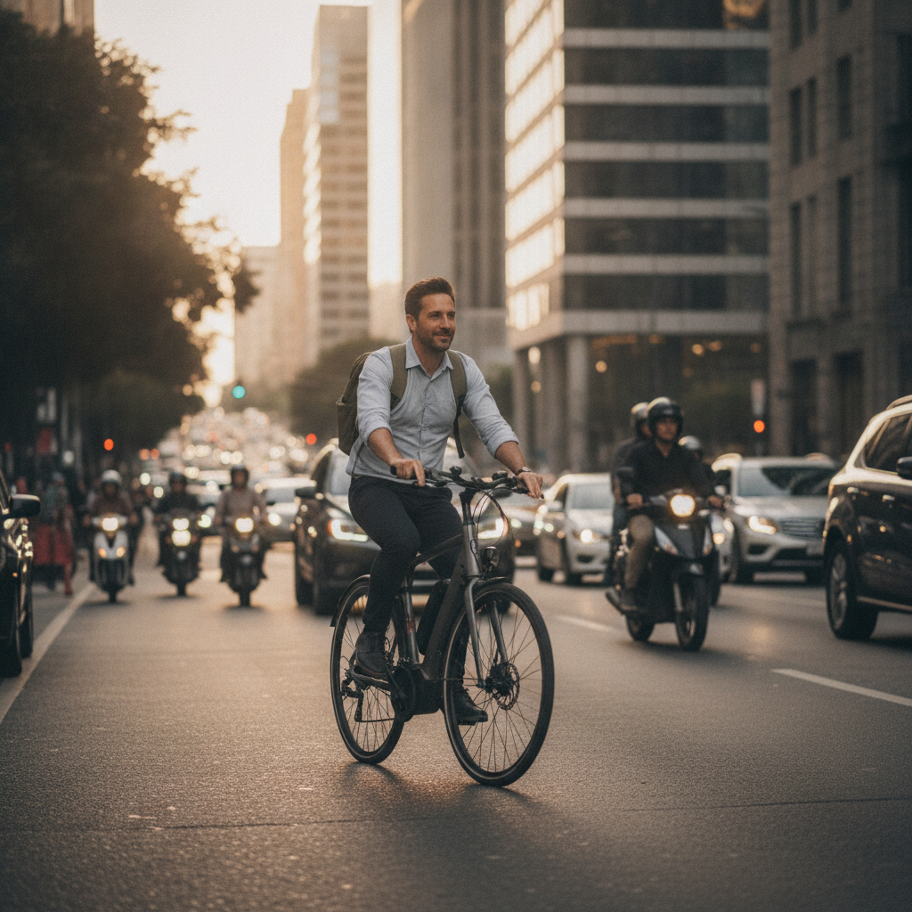 คำนวณชัด! ขี่จักรยานไฟฟ้าไปทำงาน ประหยัดปีละกี่หมื่น - ebike-commute-cost-savings-guide