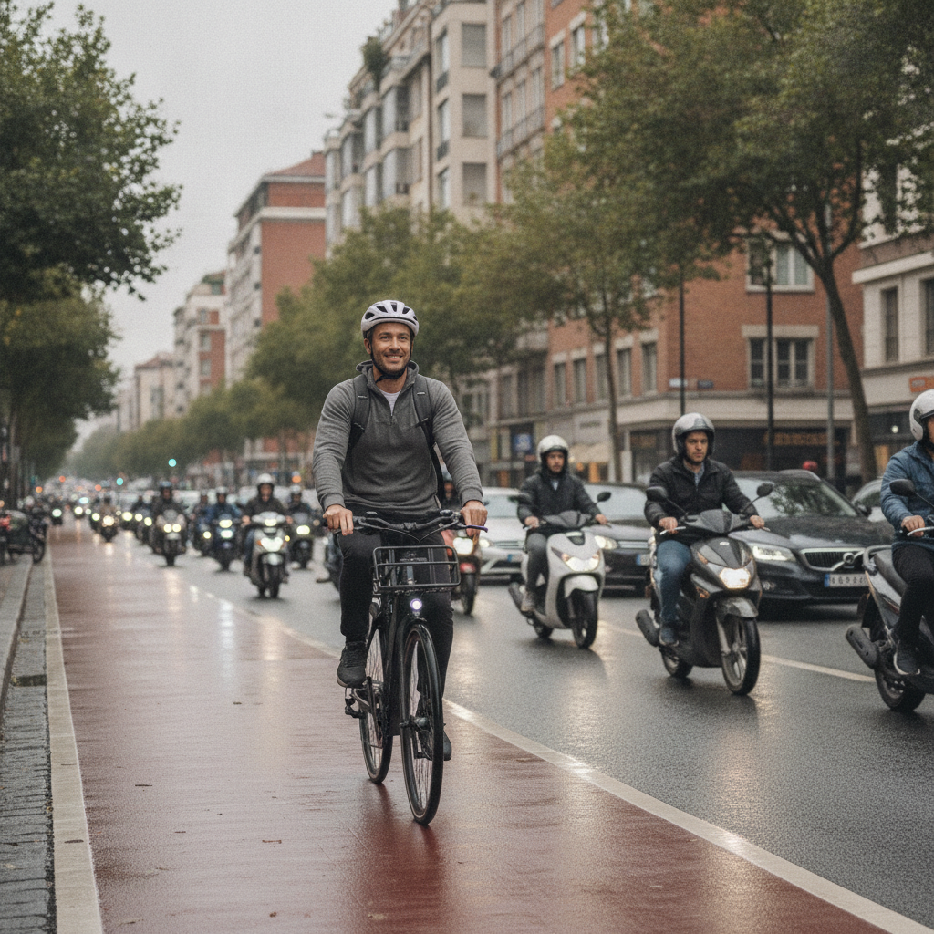 เทียบชัด! ขี่ E-Bike ไปทำงาน ประหยัดค่าน้ำมันปีละกี่บาท - ebike-commute-fuel-cost-savings