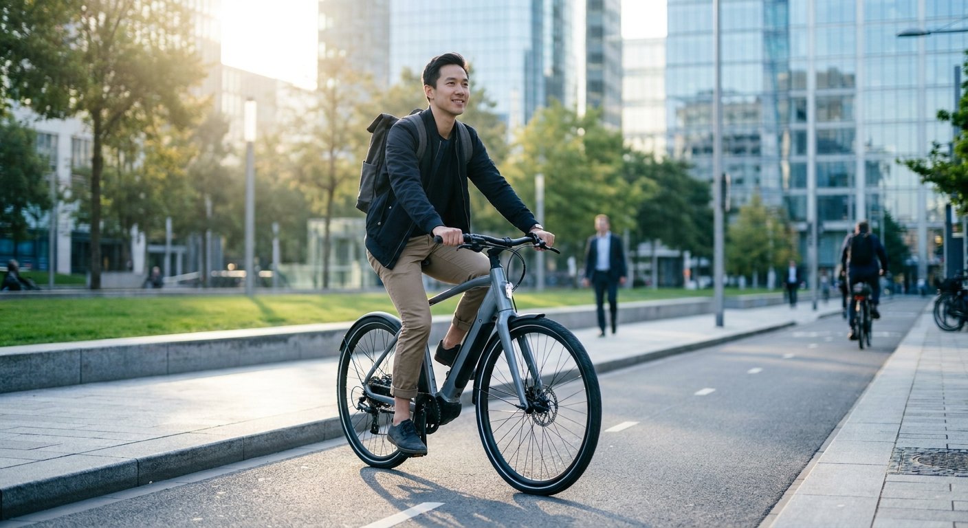 เทียบชัด! ขี่ E-Bike ไปทำงาน ประหยัดค่าน้ำมันปีละกี่บาท