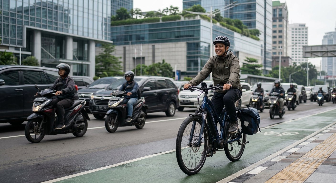 เทียบชัดๆ ขี่ e-Bike ไปทำงาน ประหยัดค่าน้ำมันปีละกี่บาท
