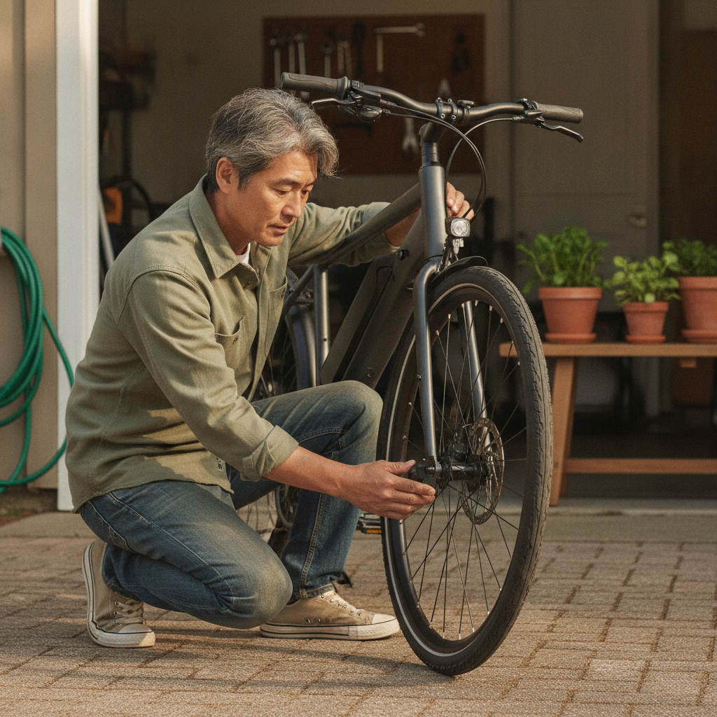5 จุดตรวจเช็กจักรยานไฟฟ้าด้วยตัวเอง ขี่ปลอดภัย ยืดอายุรถ - ebike-diy-safety-inspection-guide