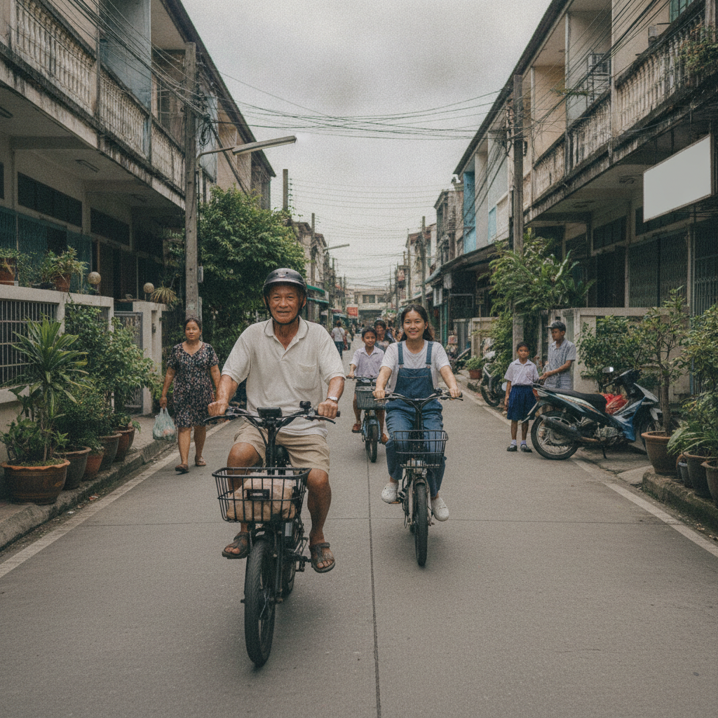 ขี่จักรยานไฟฟ้า ต้องทำใบขับขี่ไหม? ไขข้อข้องใจกฎหมายไทย - ebike-driver-license-law-thailand