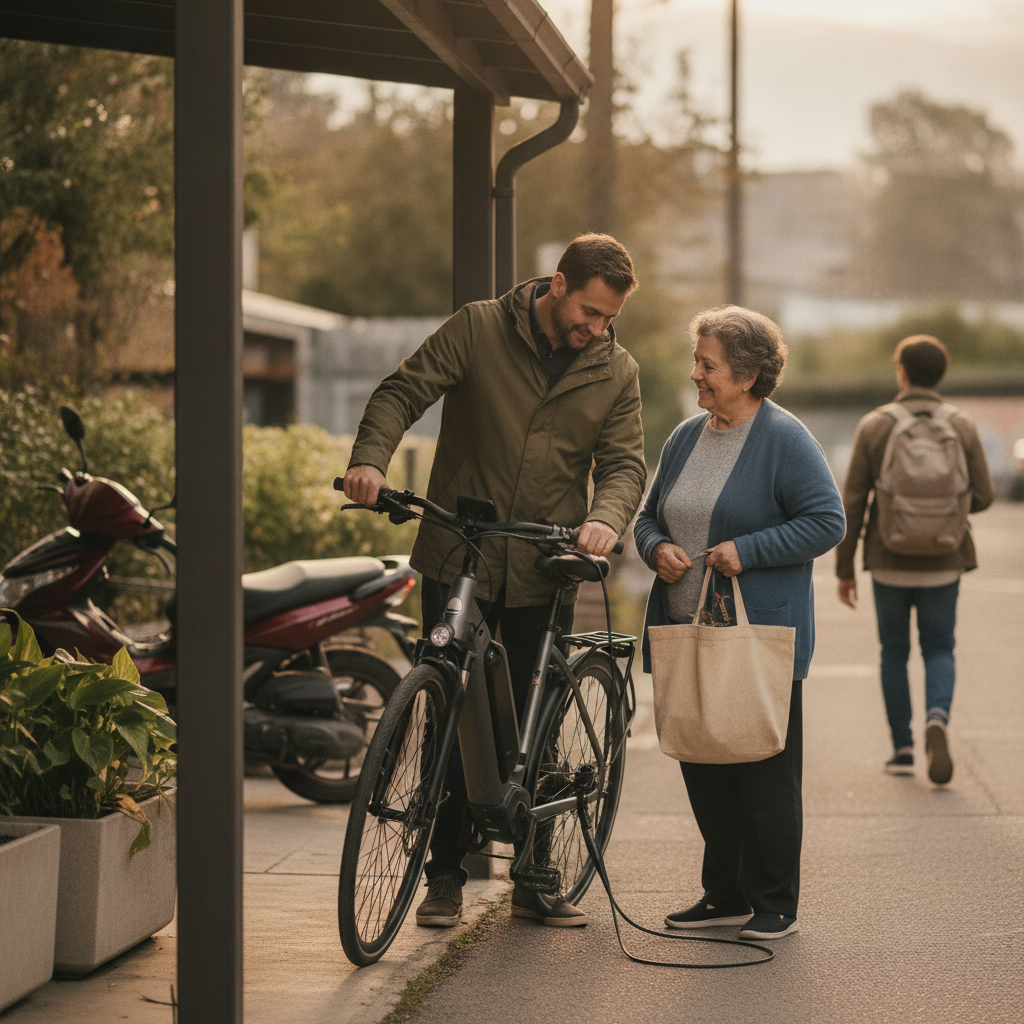 จักรยานไฟฟ้ากินไฟกี่บาท? คำนวณค่าไฟเทียบน้ำมันต่อเดือน - ebike-electricity-cost-saving-calculation