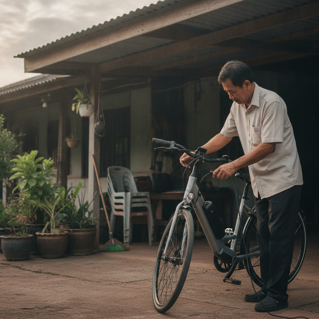ขี่ e-Bike 1 เดือน จ่ายค่าไฟกี่บาท? เทียบชัดๆ ประหยัดจริง - ebike-electricity-cost-saving-calculation