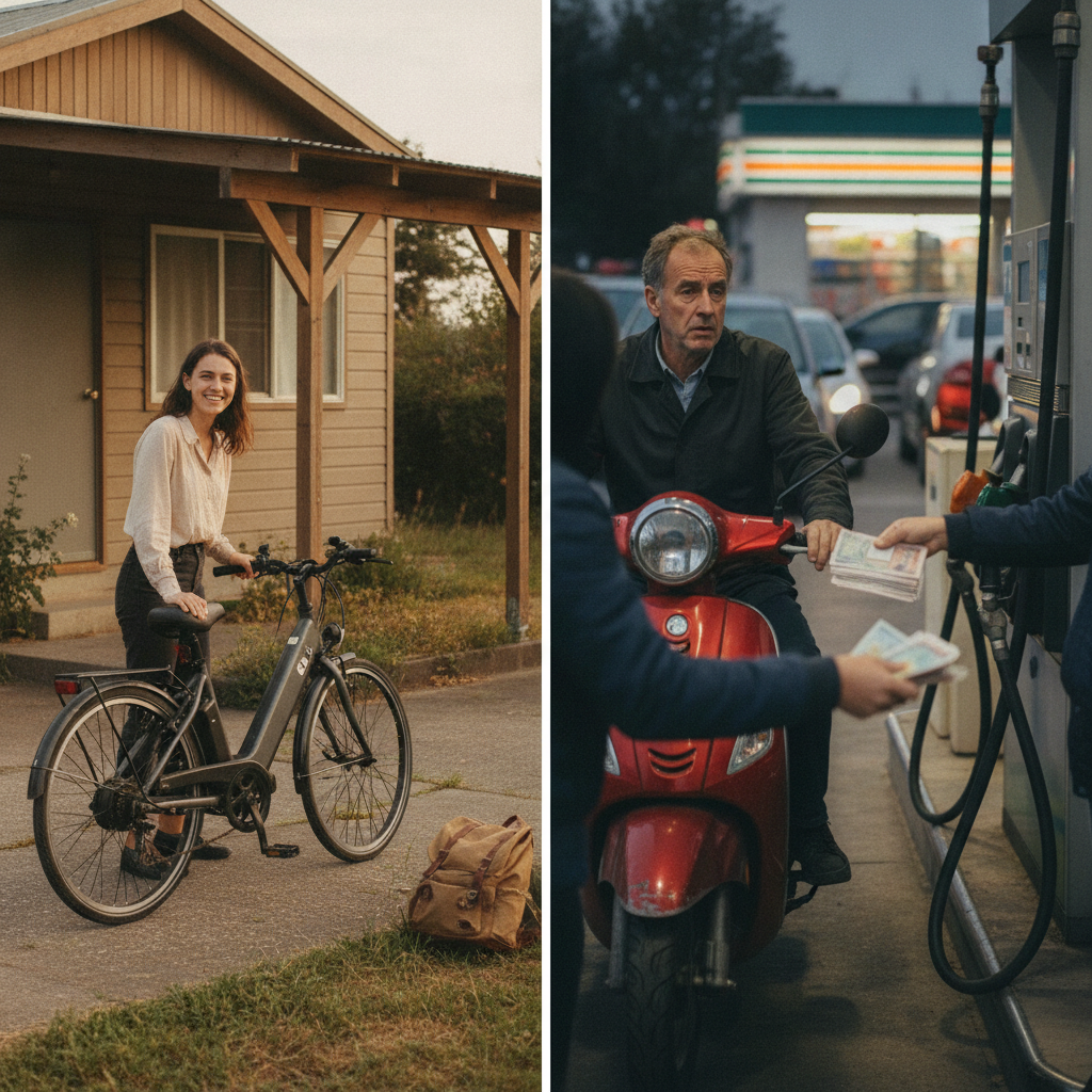 เทียบชัดๆ ค่าไฟจักรยานไฟฟ้า vs มอเตอร์ไซค์ ประหยัดปีละกี่บาท - ebike-electricity-cost-vs-gasoline