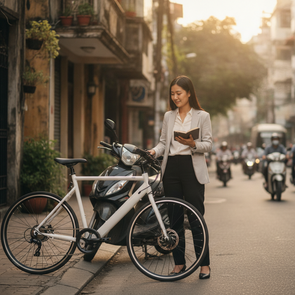 คำนวณค่าไฟจักรยานไฟฟ้า วิ่ง 100 กม. จ่ายกี่บาท เทียบน้ำมัน - ebike-electricity-cost-vs-gasoline