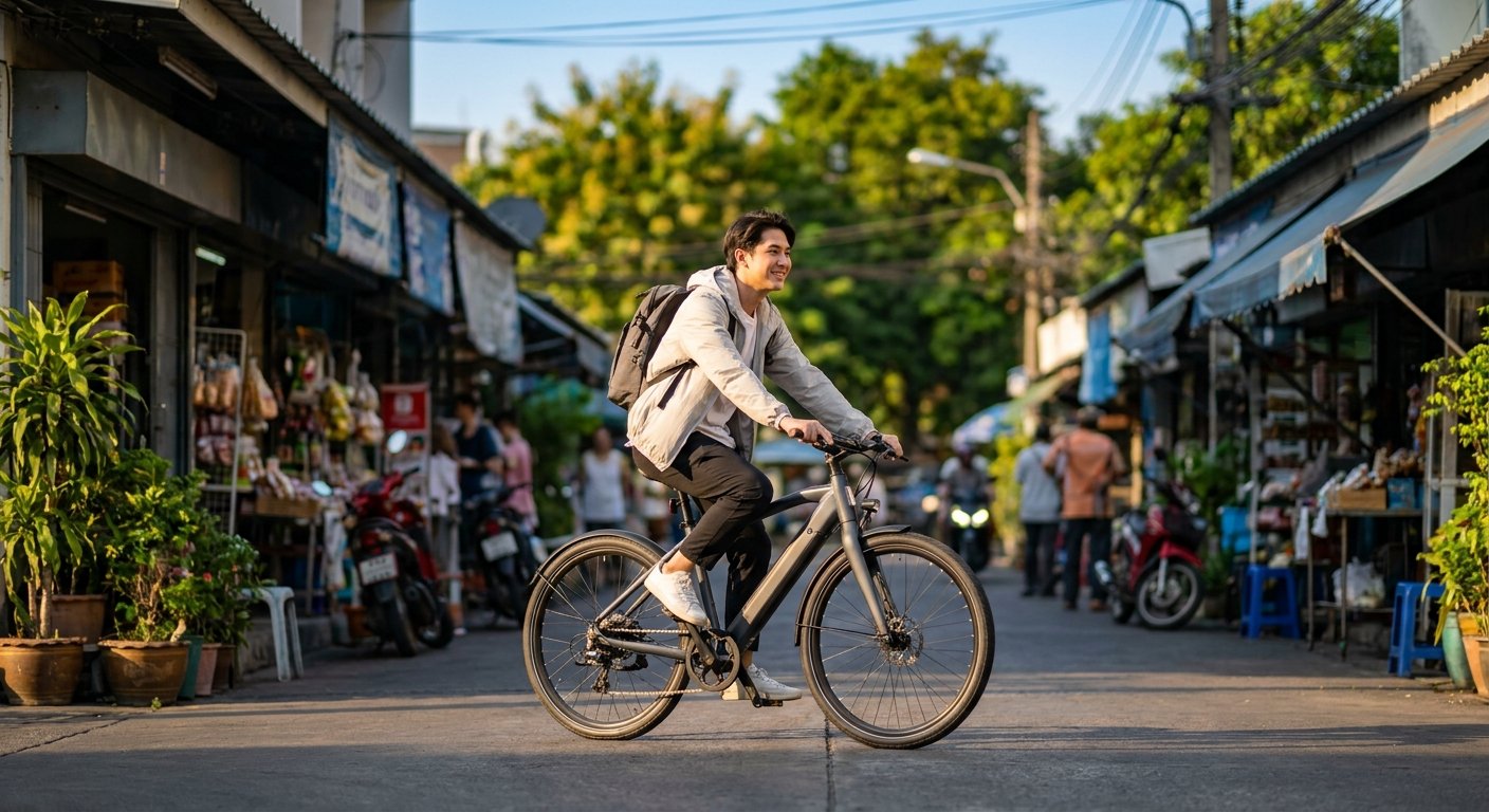 ขี่ e-Bike 1 เดือน จ่ายค่าไฟกี่บาท? เทียบค่าน้ำมันชัดๆ