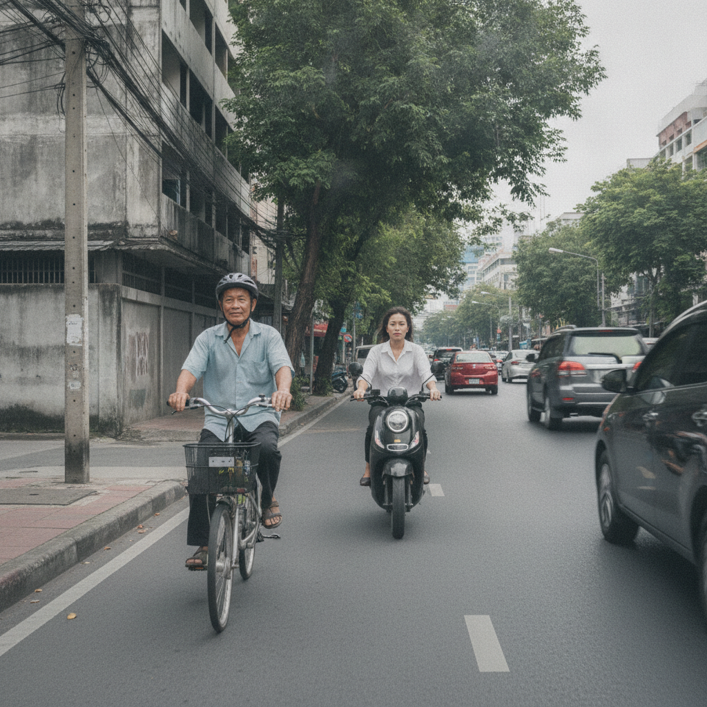 ขี่จักรยานไฟฟ้าบนถนน ต้องมีใบขับขี่ไหม? อัปเดตกฎหมายล่าสุด - ebike-legal-license-thailand-update
