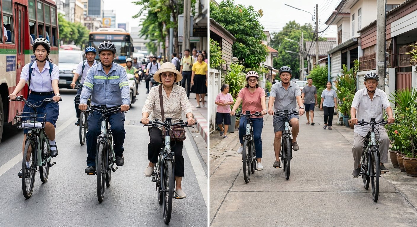 ขี่จักรยานไฟฟ้า ต้องมีใบขับขี่ไหม? กฎหมายที่คนใช้ e-Bike ต้องรู้