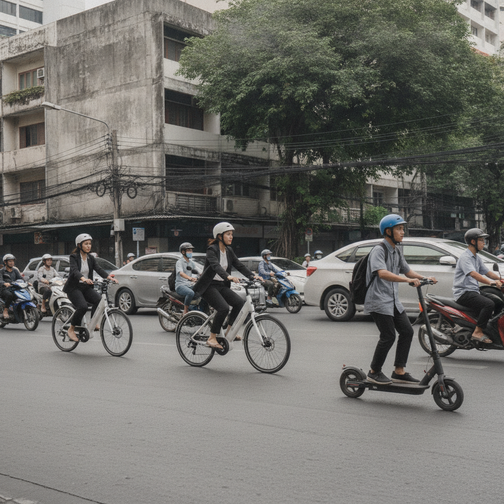 ขี่ e-Bike ในไทย ต้องมีใบขับขี่ไหม? เช็กกฎหมายล่าสุด - ebike-license-regulations-thailand-guide