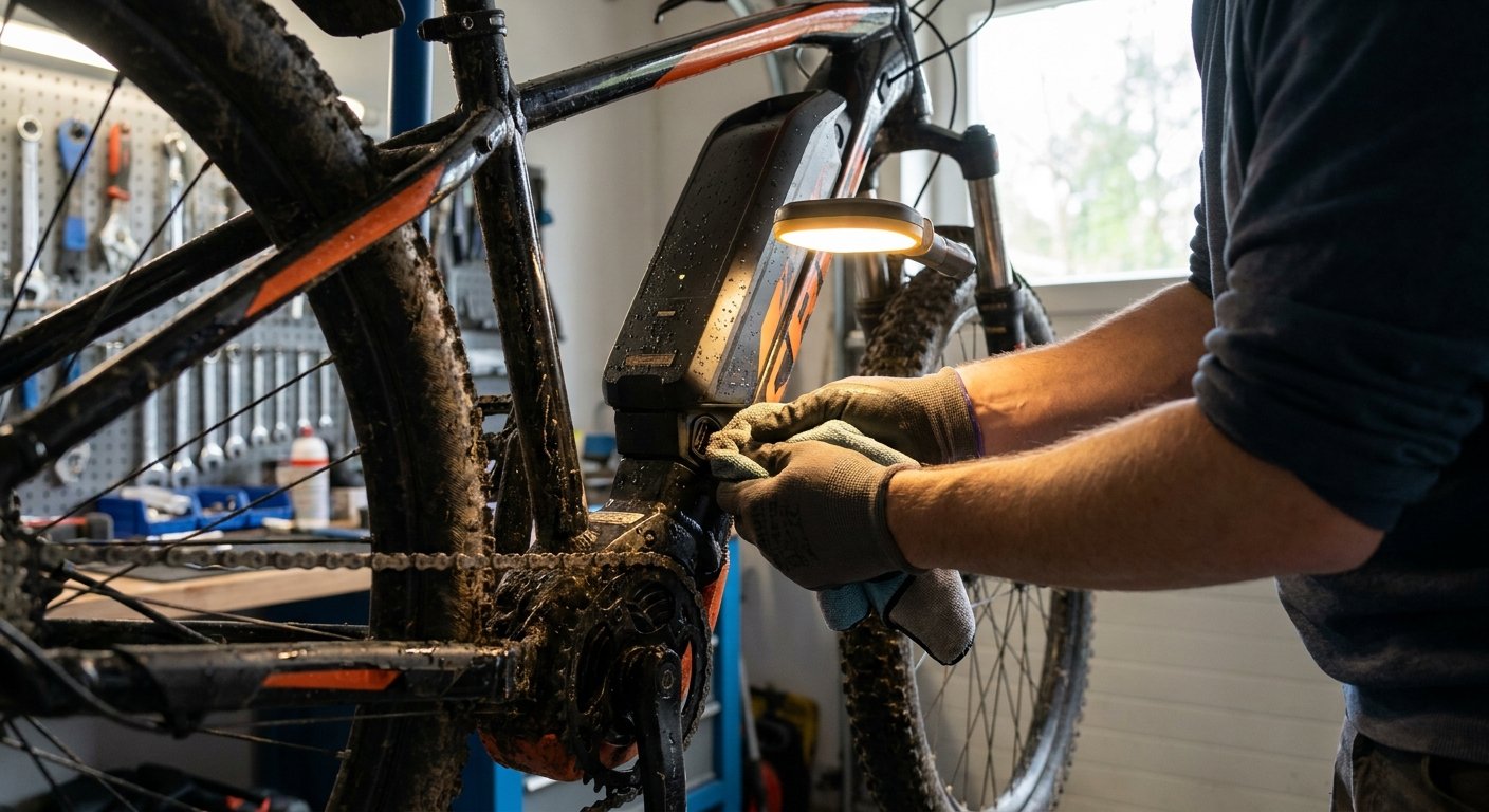 5 จุดเช็กสภาพ E-Bike หลังลุยฝน ป้องกันระบบไฟลัดวงจร