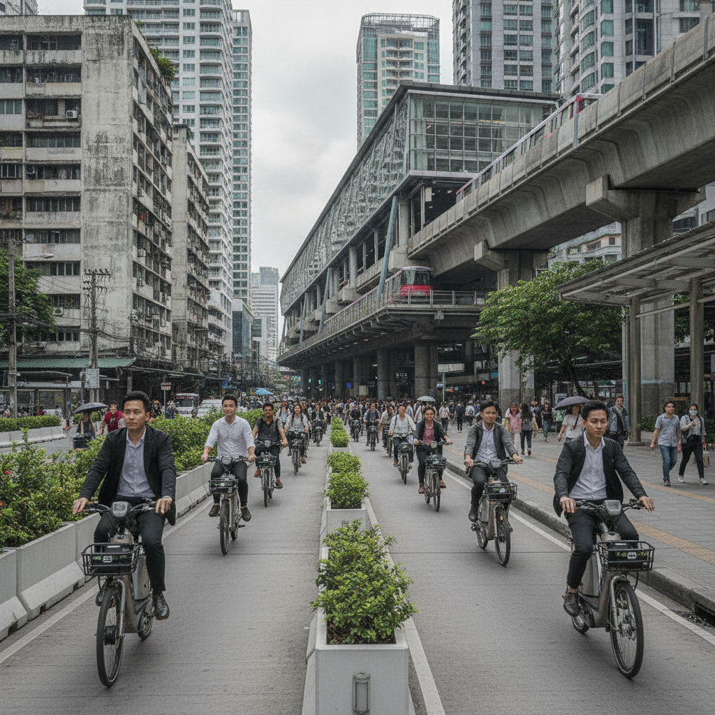 ส่องเทรนด์ e-Bike ปี 2027 ทางเลือกลดค่าน้ำมันคนเมือง - ebike-micro-mobility-urban-trends
