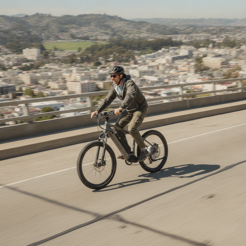 จักรยานไฟฟ้าขึ้นสะพานชันไหวไหม? ดูกี่วัตต์ถึงไม่หนืด - ebike-motor-watt-climbing-hills