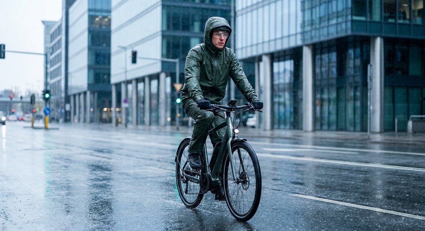 ขี่จักรยานไฟฟ้าลุยฝนได้ไหม? วิธีดูแล E-Bike ช่วงหน้าฝน