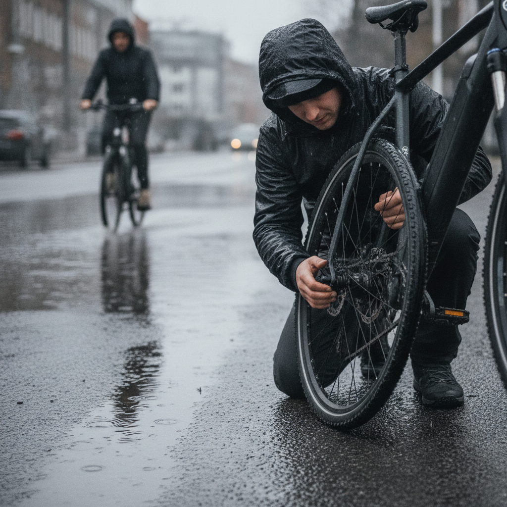 5 จุดเช็กจักรยานไฟฟ้าหน้าฝน ลุยน้ำขังอย่างไรไม่ให้พัง - ebike-rainy-season-maintenance-checklist