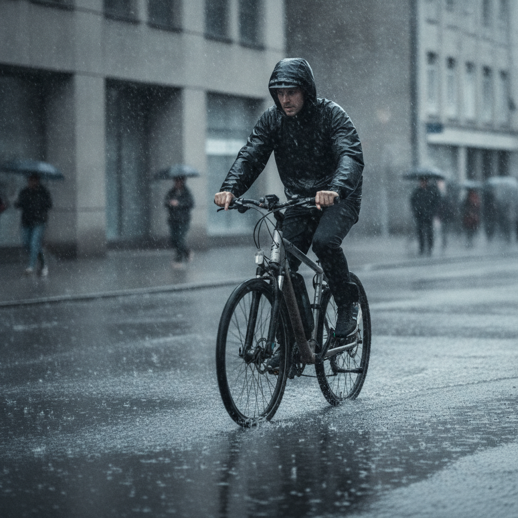 e-Bike ลุยน้ำท่วมได้ไหม? วิธีดูแลมอเตอร์ไม่ให้พังช่วงฝนตก - ebike-rainy-water-maintenance-tips
