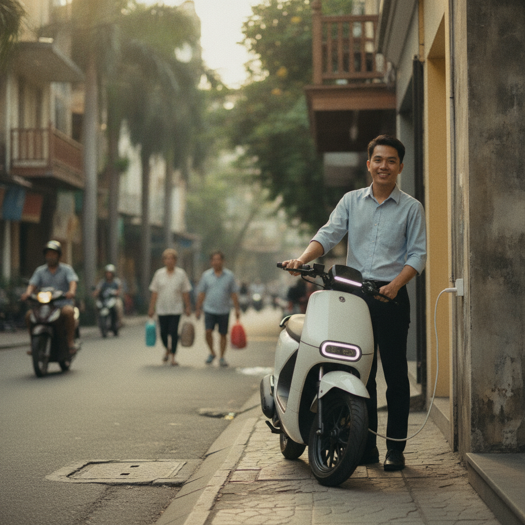 e-Bike ชาร์จ 1 ครั้งวิ่งได้กี่กิโล? คำนวณค่าไฟเทียบน้ำมัน - ebike-range-charging-cost-calculation