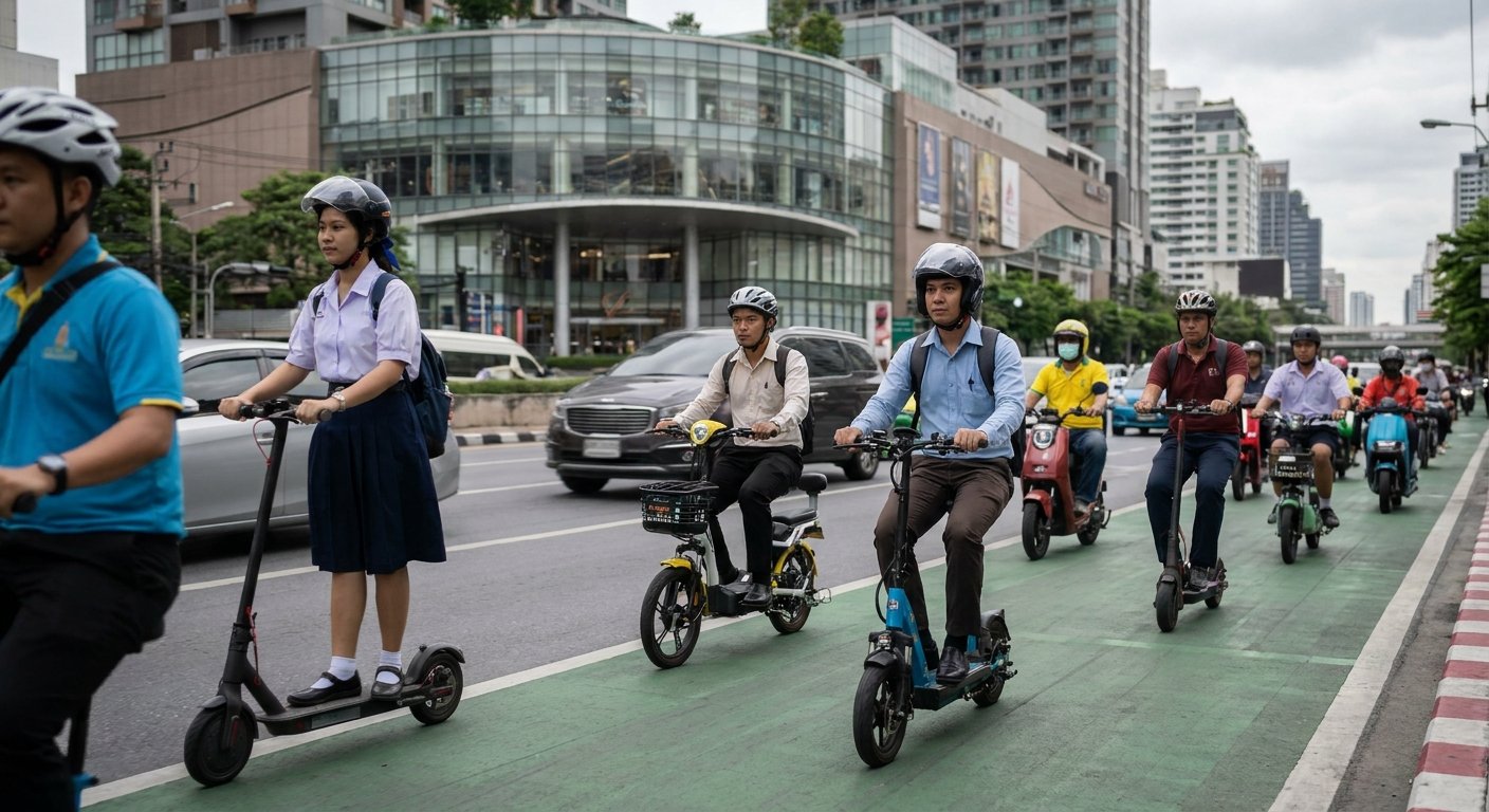 กฎหมาย e-Bike 2026 ต้องจดทะเบียนไหม ขี่เลนไหนถูกกฎหมาย