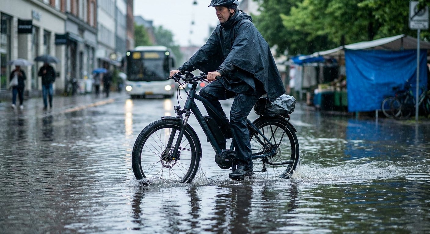 ขี่ E-Bike ลุยฝนลุยน้ำได้แค่ไหน? วิธีเซฟมอเตอร์ไม่ให้พัง