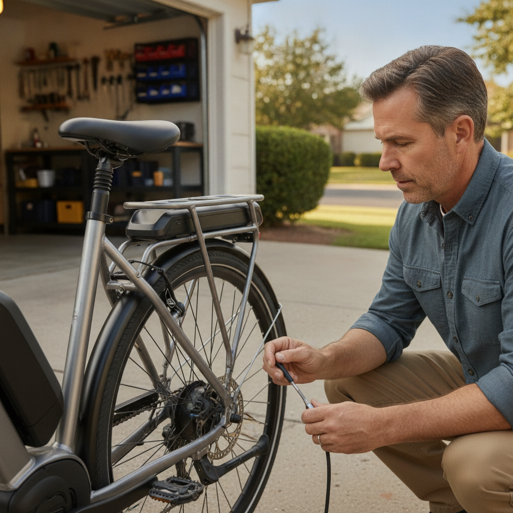 5 จุดตรวจเช็กจักรยานไฟฟ้าด้วยตัวเอง ขี่ปลอดภัยทุกเส้นทาง - ebike-safety-inspection-checklist-maintenance