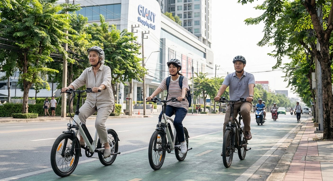 จักรยานไฟฟ้าต้องมีใบขับขี่ไหม? สรุปกฎหมาย e-bike ในไทย