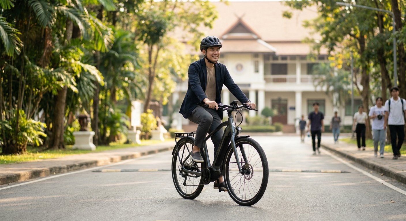 สรุปกฎหมาย e-Bike ขี่บนถนนได้ไหม ต้องทำใบขับขี่หรือเปล่า?