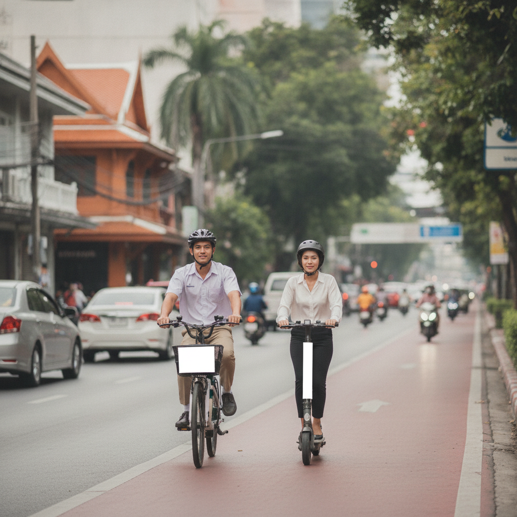 ขี่ e-Bike ต้องมีใบขับขี่ไหม? เช็กกฎหมายจราจรอัปเดตล่าสุด - ebike-thailand-traffic-law-guide