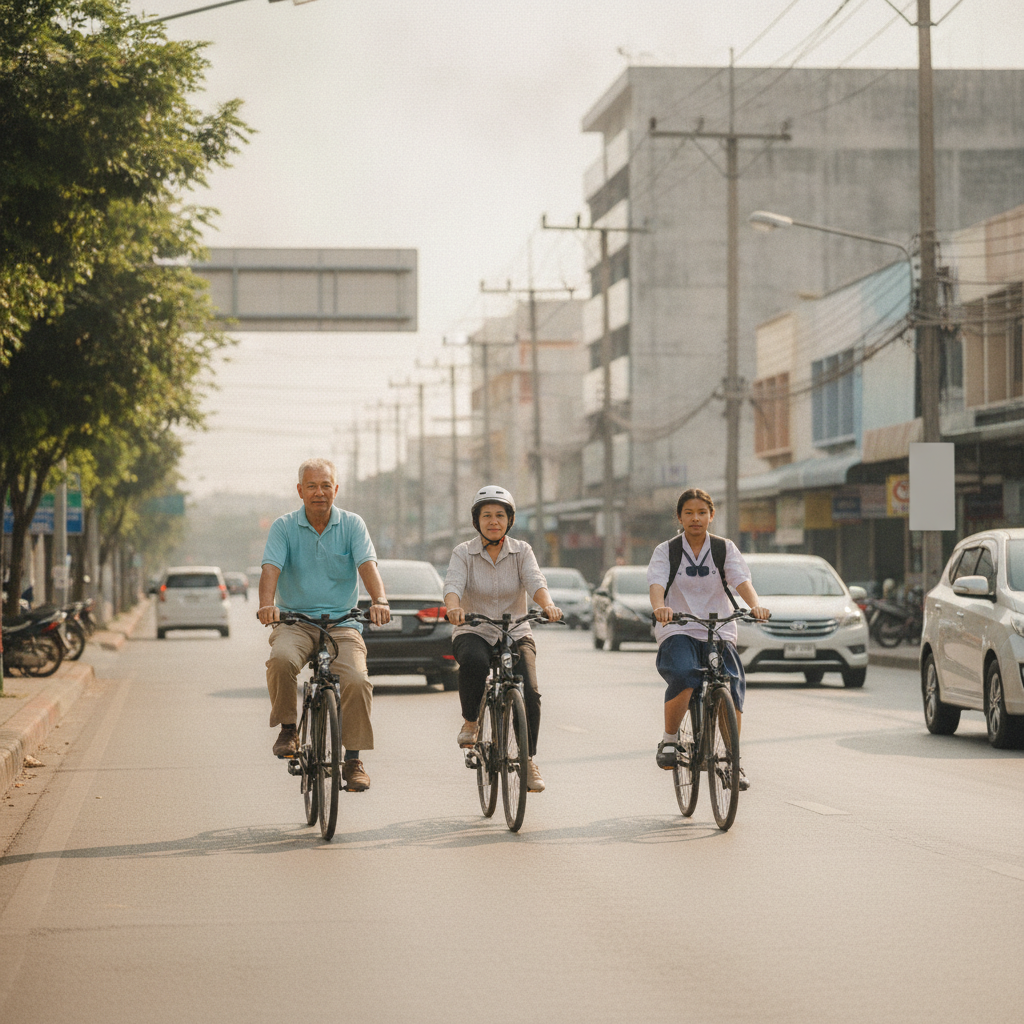 ไขข้อข้องใจ ขี่จักรยานไฟฟ้าบนถนนได้ไหม ผิดกฎหมายหรือไม่? - ebike-thailand-traffic-laws-guide