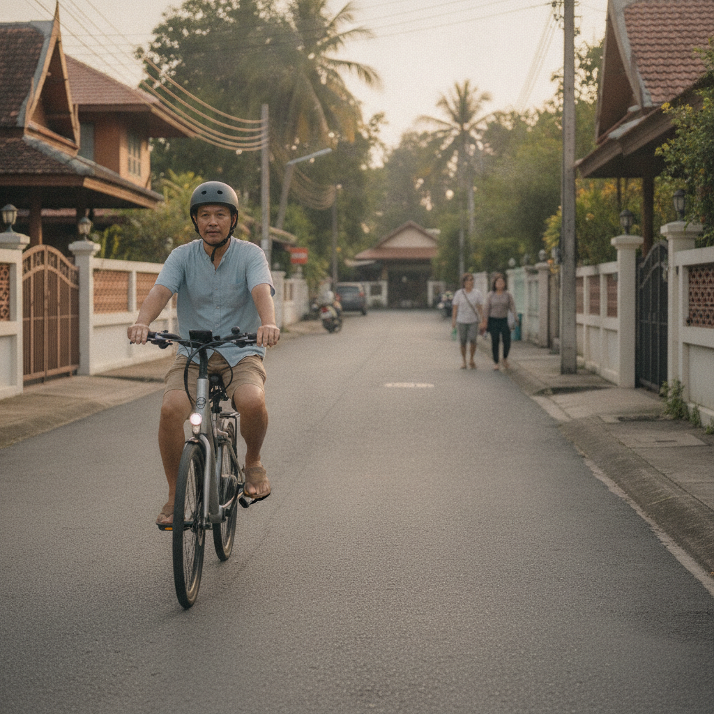 ขี่จักรยานไฟฟ้าบนถนนได้ไหม? สรุปข้อกฎหมายที่ผู้ใช้ต้องรู้ - ebike-traffic-law-thailand-guide