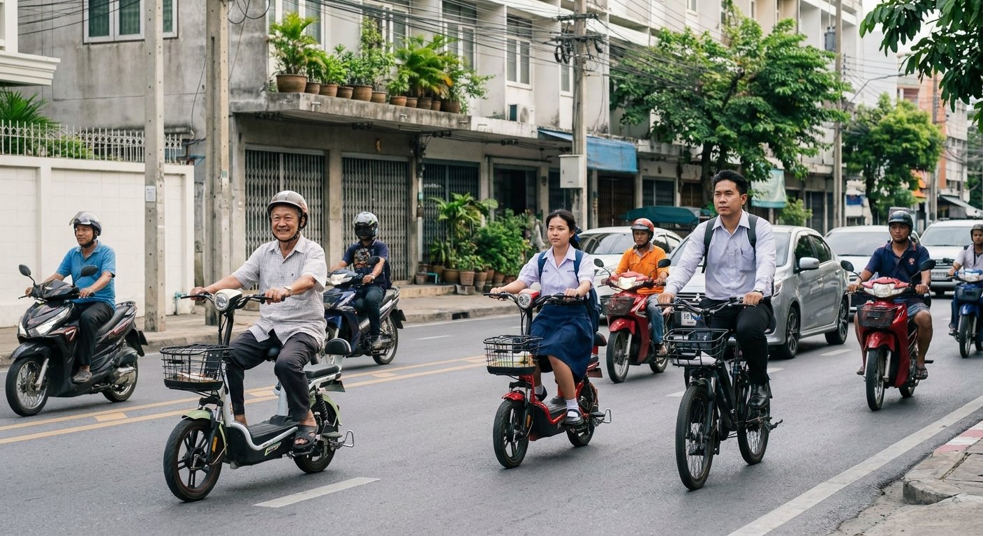 กฎหมายจักรยานไฟฟ้า ขี่บนถนนได้ไหม ต้องมีใบขับขี่หรือเปล่า