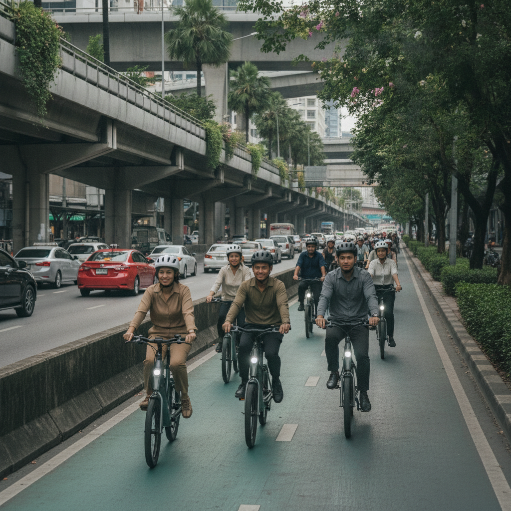 กฎหมายจักรยานไฟฟ้า 2026 ขี่ตรงไหนได้บ้าง ไม่ให้โดนปรับ - ebike-traffic-laws-thailand-guide