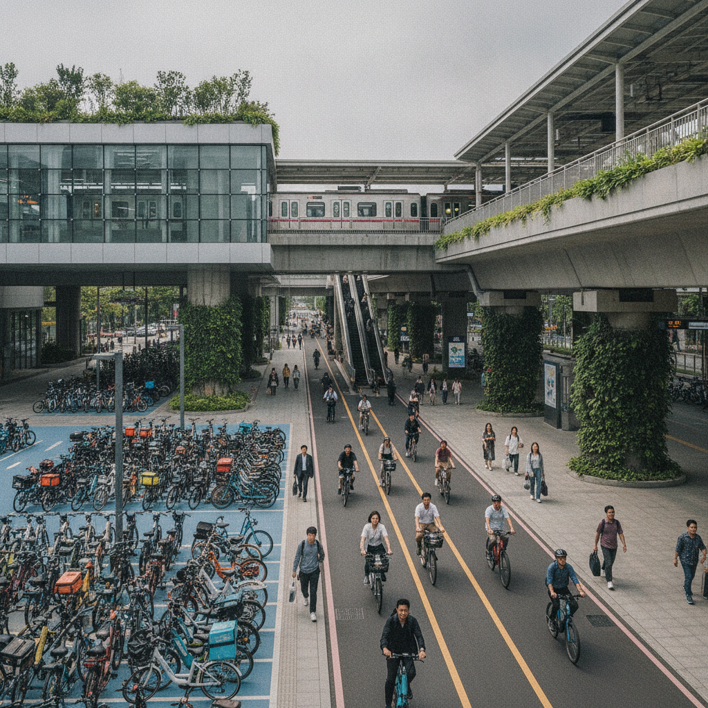 วิเคราะห์เทรนด์ e-Bike เชื่อมรถไฟฟ้า ทางรอดคนกรุงปี 2027 - ebike-transit-commute-trends-2027