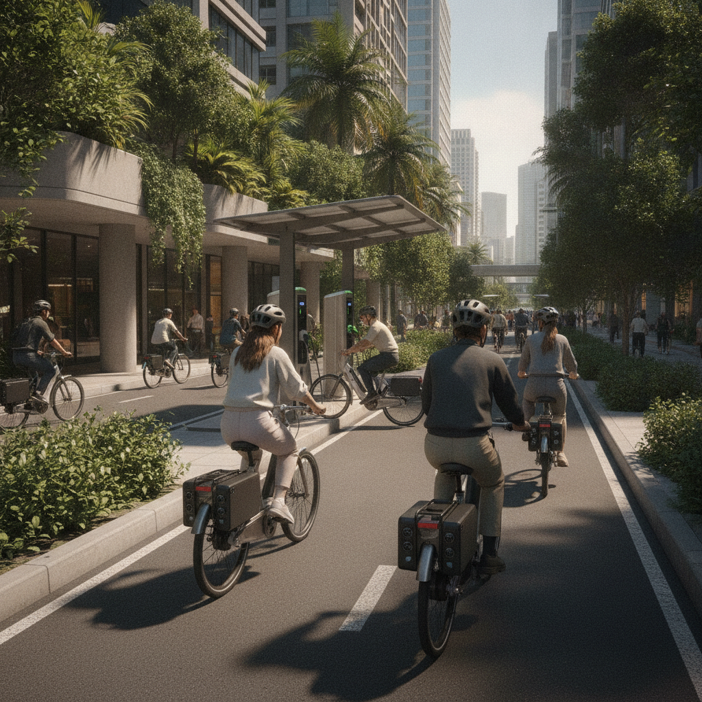 ส่องเทรนด์จักรยานไฟฟ้า 2027 แบตเตอรี่ชาร์จไว ทนร้อน ปลอดภัยขึ้น - ebike-trends-2027-battery-safety