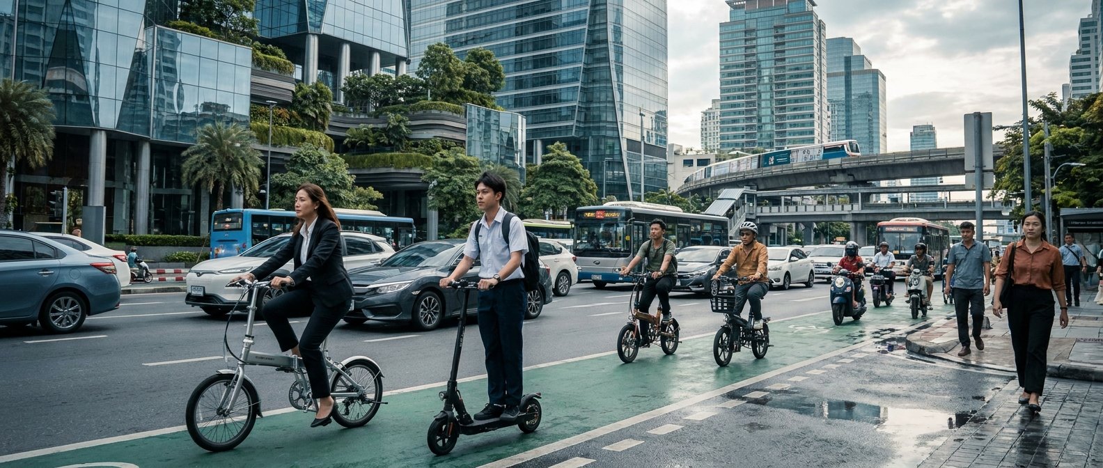เทรนด์ e-Bike 2027 ทางเลือกลดค่าใช้จ่าย ตอบโจทย์คนเมือง