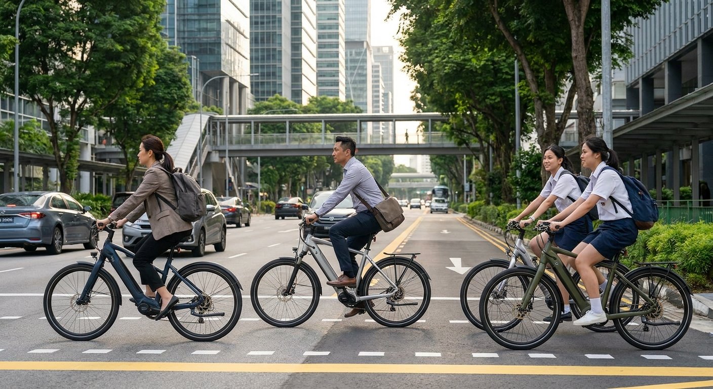 เทรนด์ E-Bike ปี 2027 ทางเลือกเซฟค่าน้ำมันคนวัยทำงาน