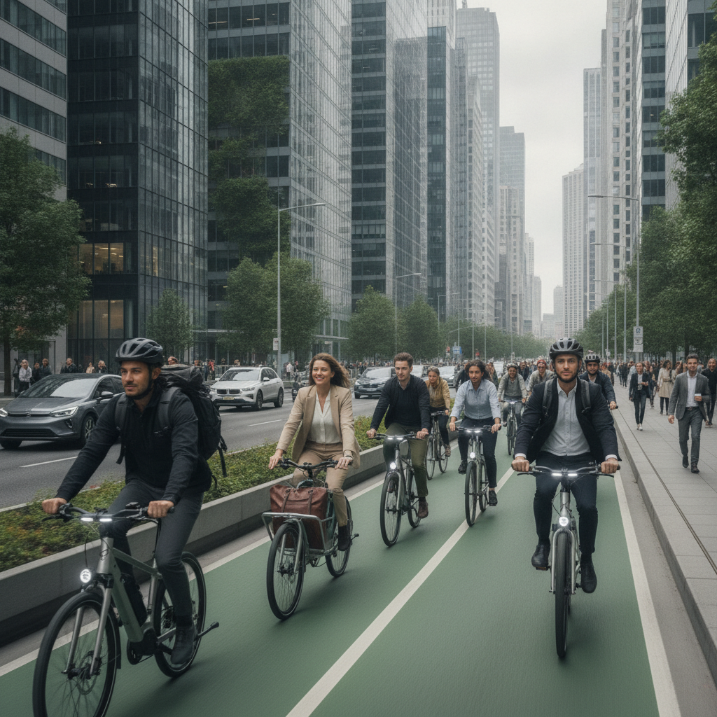 เทรนด์ E-Bike ปี 2027 ทางเลือกเซฟค่าน้ำมันคนวัยทำงาน - ebike-trends-cost-saving-commute