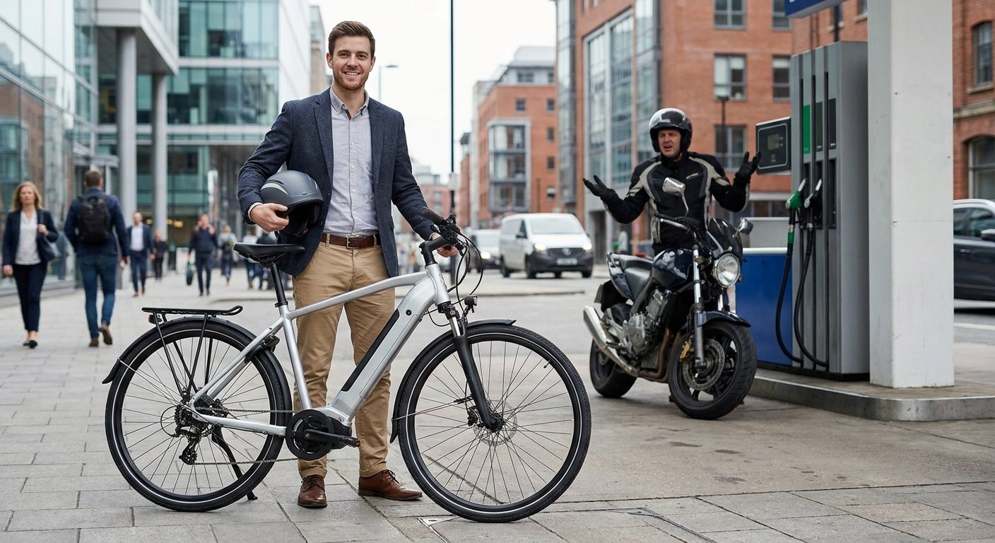 เทียบค่าไฟ vs น้ำมัน ขี่ e-Bike 1 ปี ประหยัดได้กี่บาท