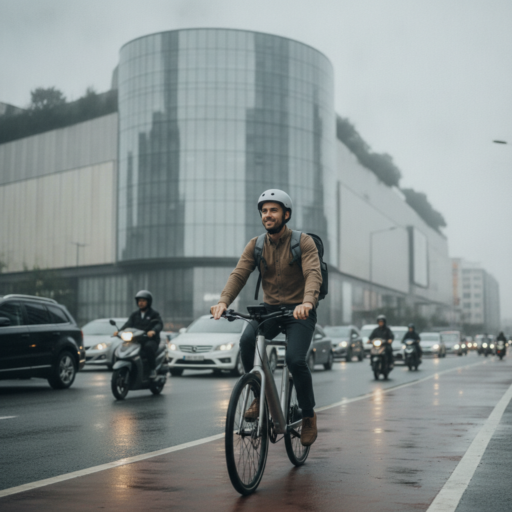 ขี่จักรยานไฟฟ้าไปทำงาน 1 ปี ประหยัดค่าน้ำมันได้กี่บาท? - ebike-vs-fuel-cost-savings
