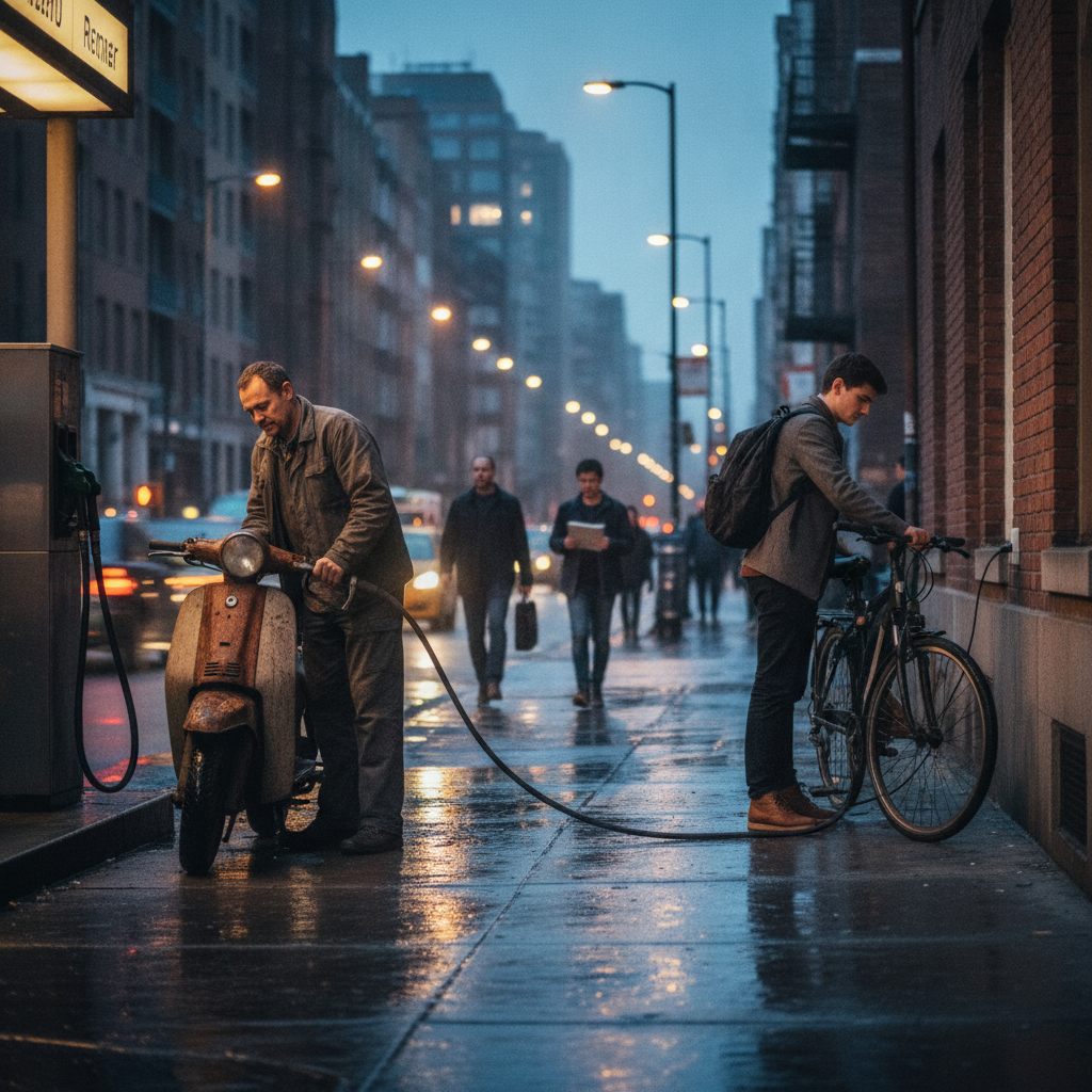 เทียบชัดๆ ค่าน้ำมัน vs ชาร์จ e-Bike ประหยัดปีละกี่บาท - ebike-vs-gasoline-cost-saving