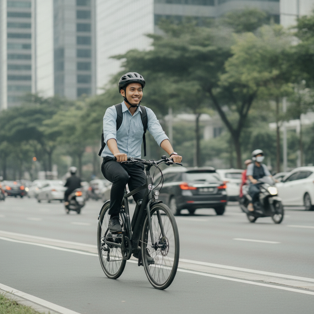 ขี่จักรยานไฟฟ้าไปทำงาน ประหยัดค่าน้ำมันได้ปีละกี่บาท? - ebike-vs-gasoline-cost-saving