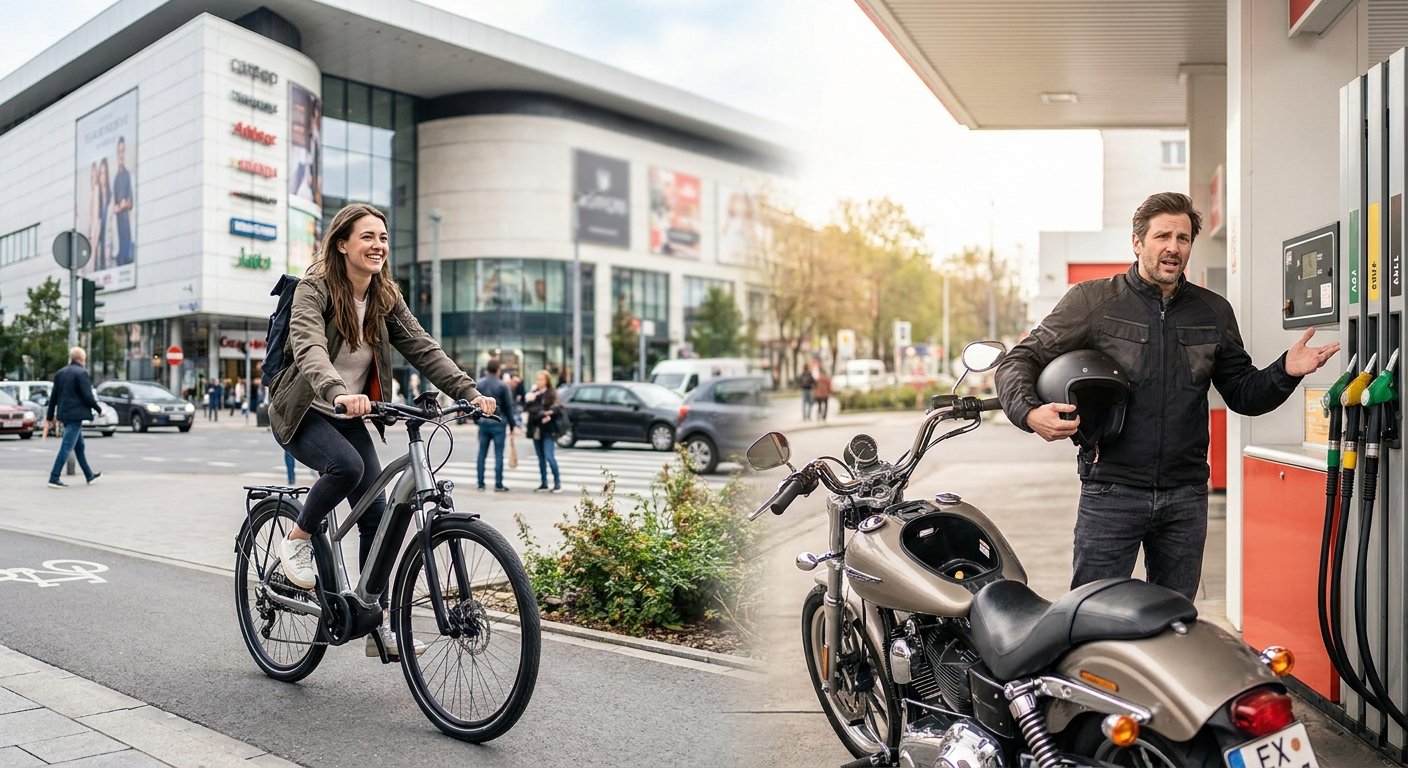 เทียบค่าใช้จ่าย e-Bike VS มอเตอร์ไซค์ ประหยัดปีละกี่บาท